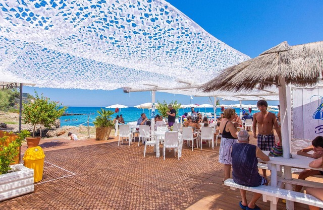 50 m from the sea- for families- two bathrooms- veranda- air conditioning