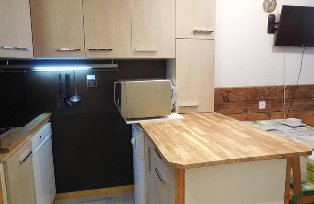 50m from resort center, 2nd floor, balcony, tv, ski locker, 26m², Montchavin La Plagne