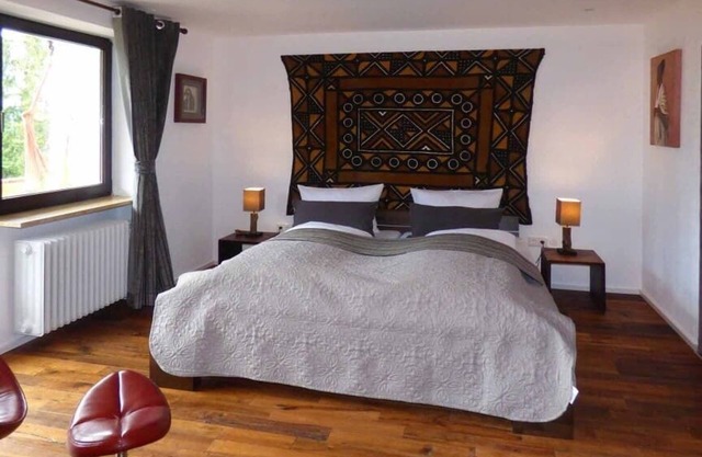 53qm große Ferienwohnung für zwei Personen im afrikanischen Stil
