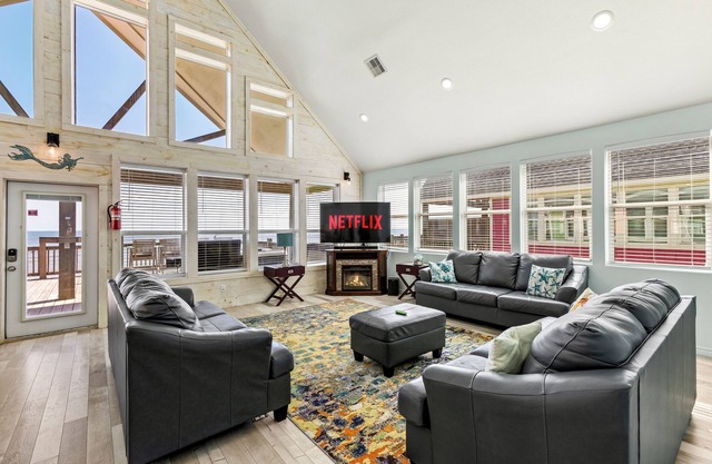 5BR Beachfront | Game Room, Hot Tub & Ocean Views