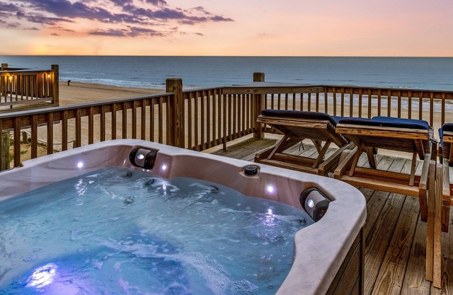 5BR Beachfront | Ocean Views, Loft, Game Room & Bar