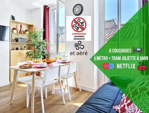 6 Couchages, Wifi Fibre & NETFLIX "experience-immo"