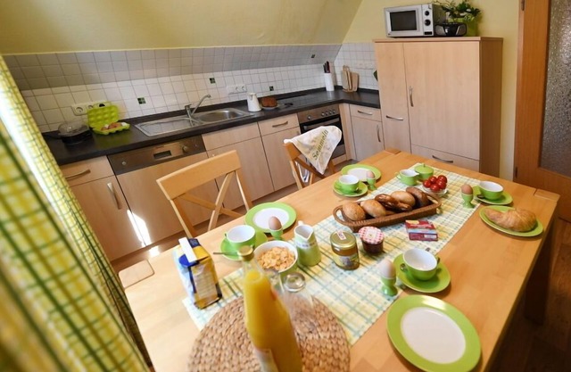 60qm-große Ferienwohnung im 2. Stock