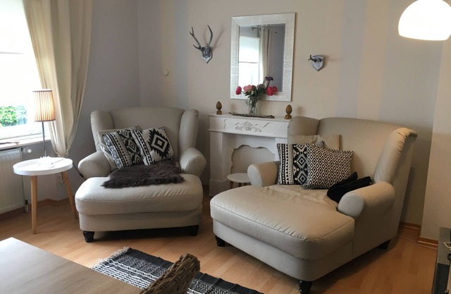65 sqm top apartment with 2! Rooms in a perfect location close to the city center, university and train station