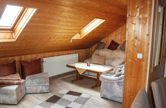 65qm-große Ferienwohnung mit Garten