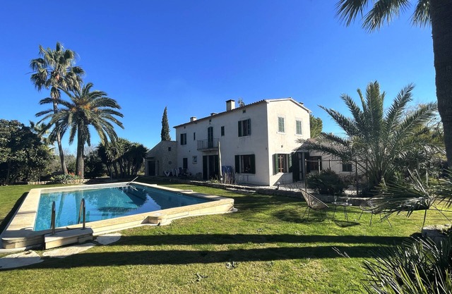 6bedroom+6bathroom, Alaró, Train, AC, Wifi, Big Pool, BBQ, Sierra Tramuntana