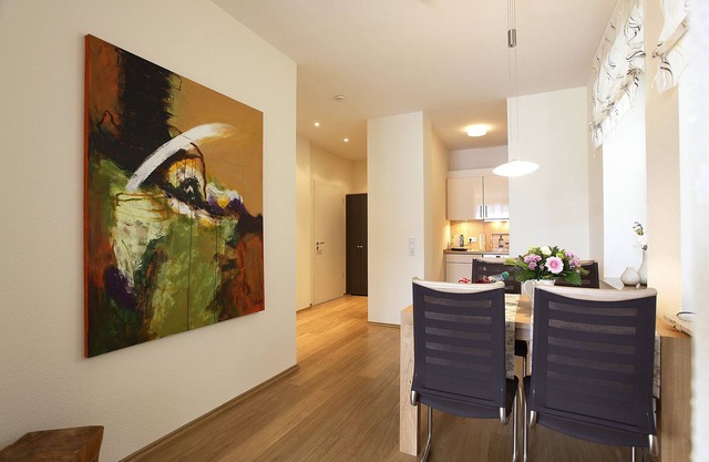 70 square meters large, modern suite in the midst of the spa area