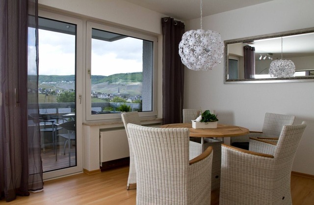 76 sqm Large apartment with balcony and panoramic views over Bernkastel