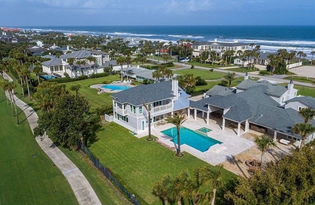 8,190sqft estate on 3rdhole of PV Inn & Club across from ocean.