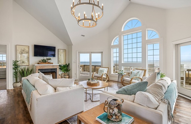 8BR Oceanfront in OBX w/Heated Pool & Hot Tub!