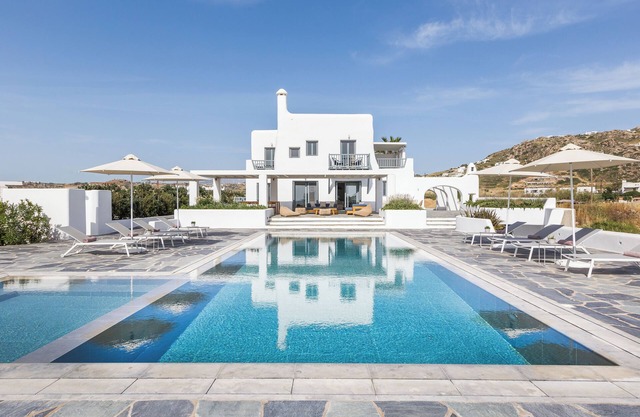 9 Bedroom Sea View Villa with Private Pool | Ammilia Villa Naxos