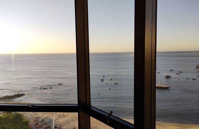 952a Golden Flat 9 Frente mar na Avenida Beira mar 45m2 Apto Lusso 1 Quarto