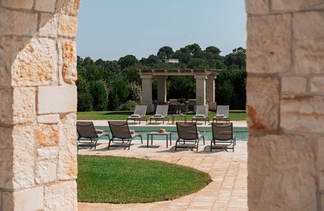 A beautiful stone farmhouse with private pool