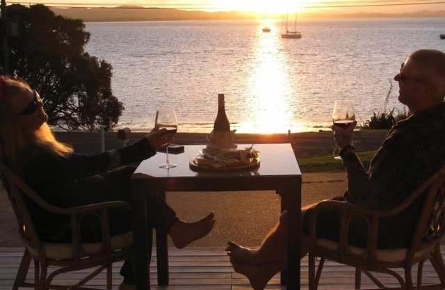 A beautiful waterfront, self-contained, one bedroom apartment