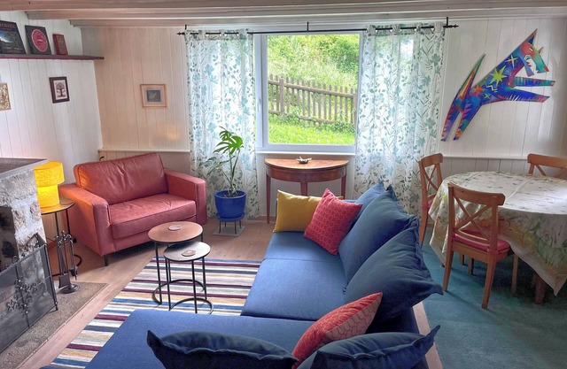 A cozy cottage, suitably different, near medieval and modern Neuchâtel.
