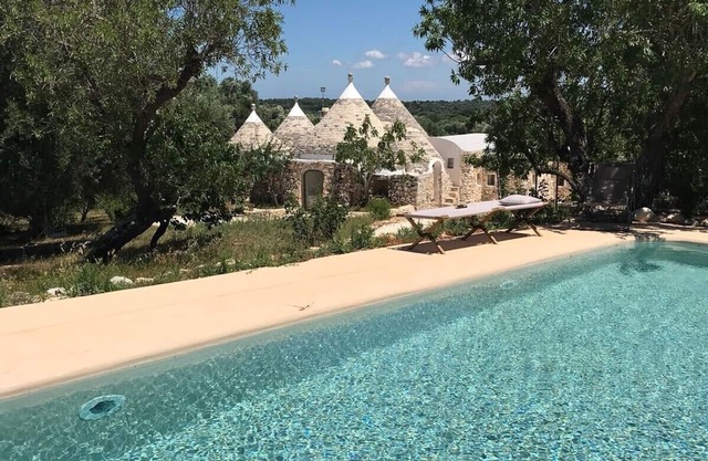 A delightful trullo with pool in a secluded location in the heart of Puglia.