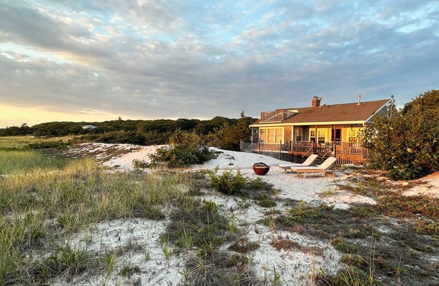 A Family or Honeymoon Cottage In The Dunes with 200 feet of Private Beach