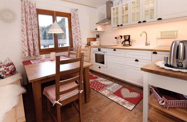 A feel-good atmosphere with a free view of the mountains guaranteed