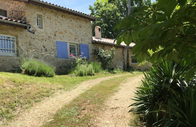 A paradise with view of the cote du Rhone valley