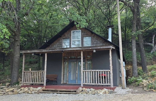 A-Frame Cabin located just minutes from Turner Falls.