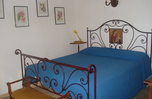 A house on a hilltop village with a magnificent view 30 mns from the sea