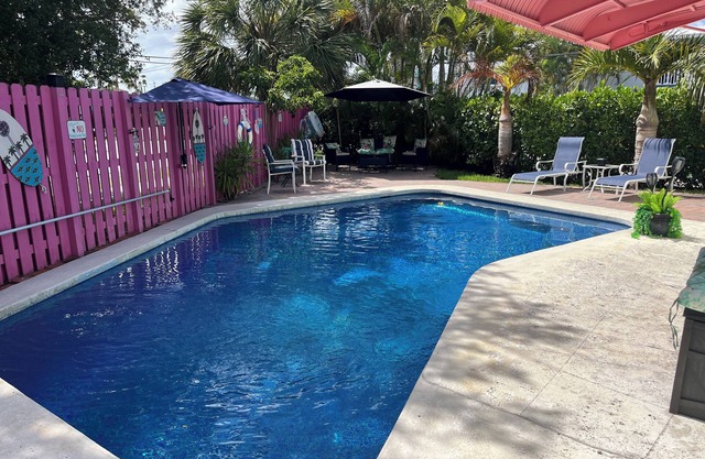 A Key West Flamingo Bungalow has arrived in Fort Lauderdale.