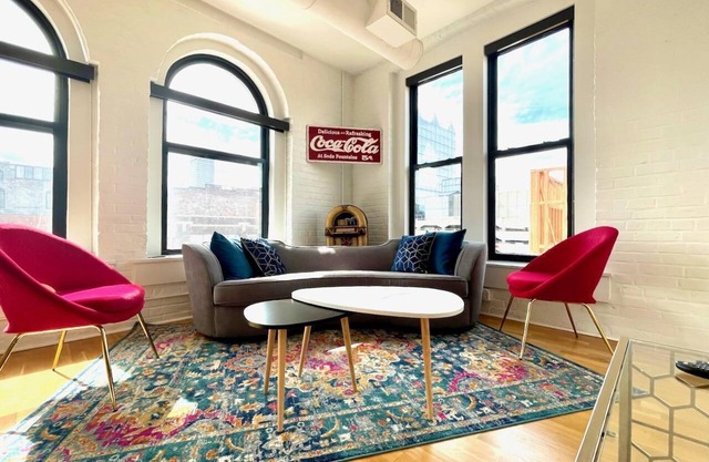 A luxurious, historic loft in the heart of the Old Market