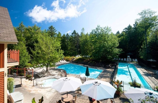 A must in Tremblant (1,100 sqf); close to everything!