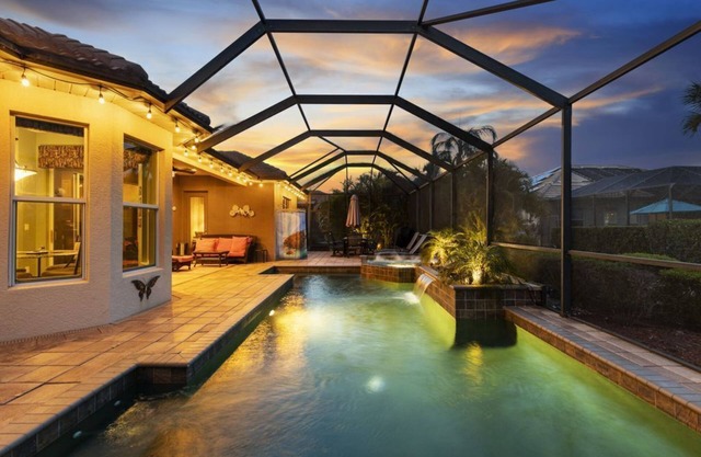 A rare gem! Stunning water-view executive home w/heated-salt-water pool and spa