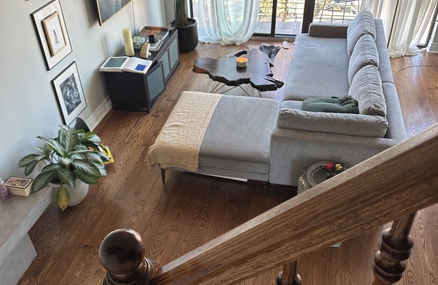 A serene oasis in Brooklyn. Duplex w/2 private outdoor Spaces. 1 block fr train