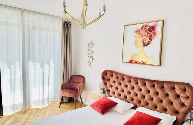 a spacious luxury apartment with parking