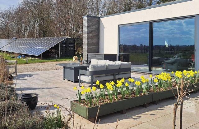 A stylish converted barn annex.