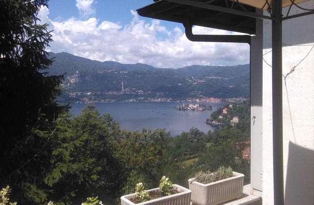 A terrace on Lake Orta