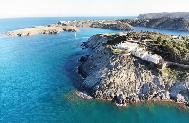 A unique seafront villa with infinity pool in Cadaques, Spain