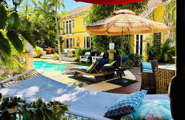 A urban oasis, private, peaceful, gated community.