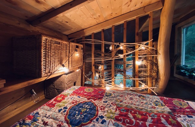 Adorable Tiny House with Forest and Garden views.