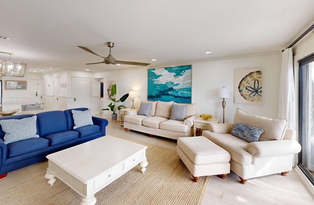 Aegean 102 is a Stunning 2 BR Ground Floor Gulf front unit