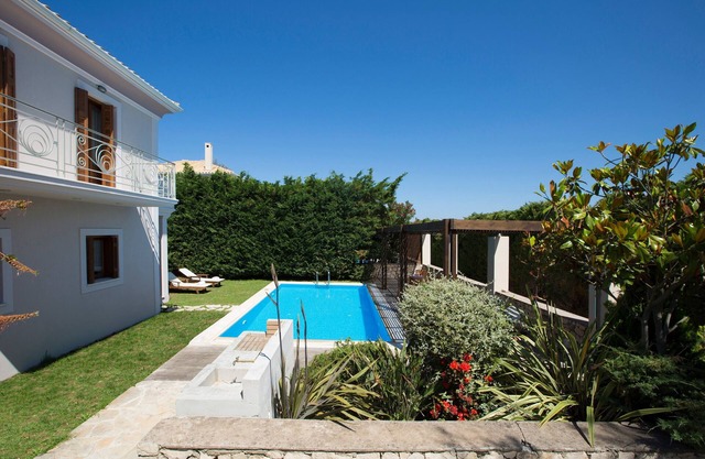 Aeriko-Varko Beachfront Villa with Stunning View and Private Pool
