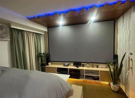 Aesthetic Condo Unit with Cinema Home Theater Japan Technology