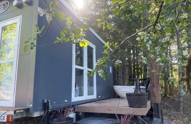 Affordable & cosy alpine cabin - an ideal couples retreat with outdoor bath!
