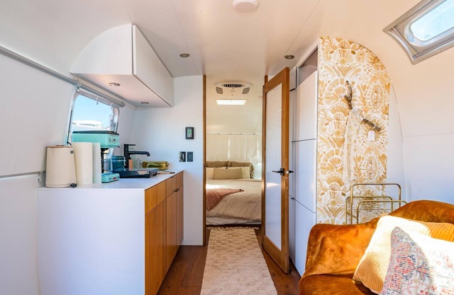 Airstream w/ Private Hot Tub (Unit F) - 3 Person Airstream with Private Hot Tub