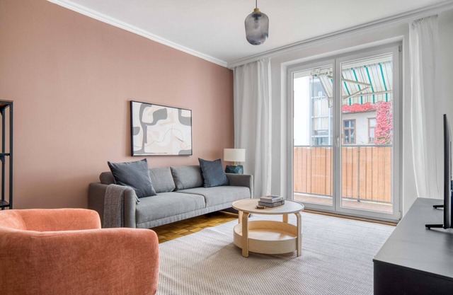 Airy Neubau 2BR w/Balcony & Elevator in central location, by Blueground