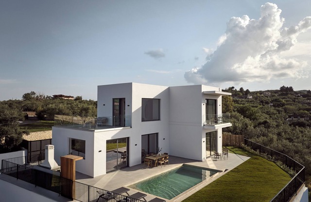 Akra Villa, a Cliffside Escape with Pure SeaViews