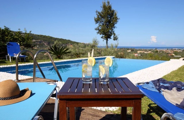 Alea Resort- Dioni-Luxury private villa with pool-a great sea view-dreamy sunset