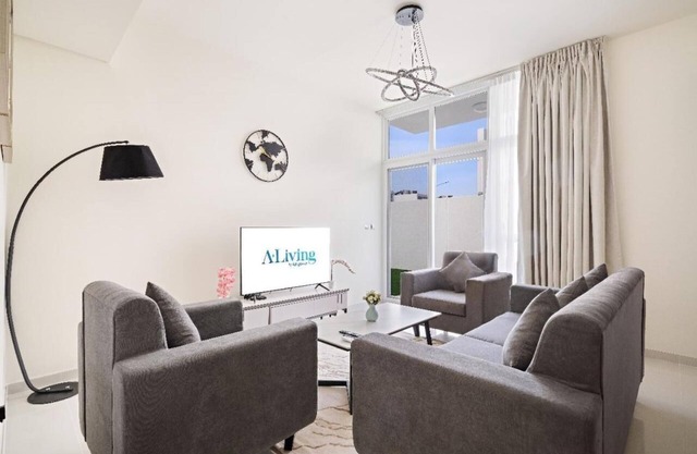 Aliving 3BR Villa With Maid Room Damac Hills-2