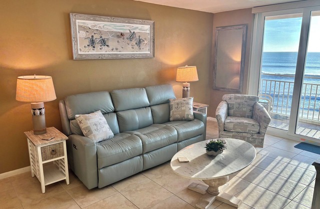 All new living room furniture! Plan your fall getaway now! Great unit!