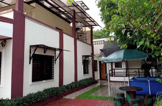 All Yours! Roomy 3-Bed Villa + Chill Pool, Balcony Views & Skydeck Vibes