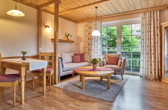 Allergikerfreundliche FeWo mit Wohnküche, einem Schlafzimmer und Balkon