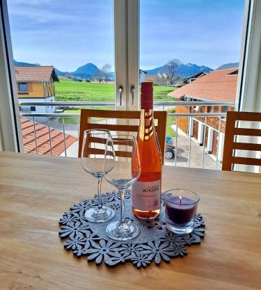 AllgäuBlick - Ferienwohnung mit Bergblick - Königscard