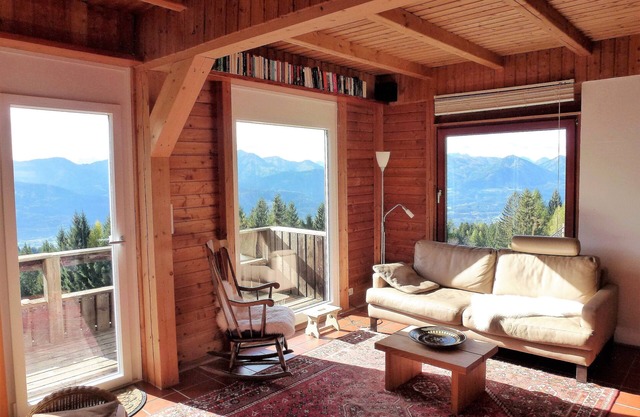 Almhaus ZUCKERL with a tiled stove at 1200 m with a dream view
